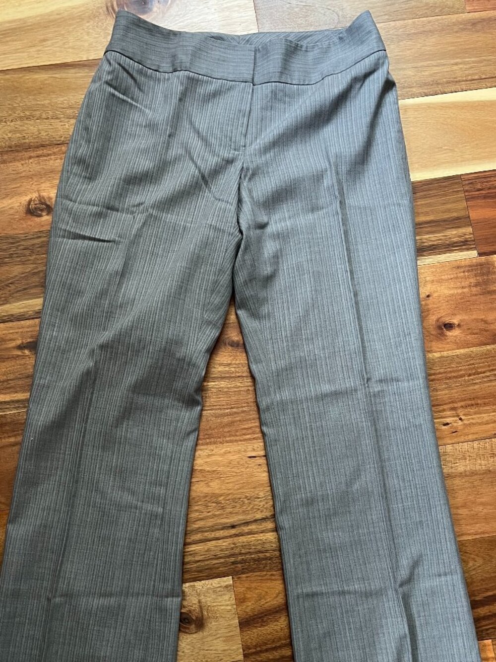Classiques Entier partially lined gray wool trousers size 6 Office Leisure